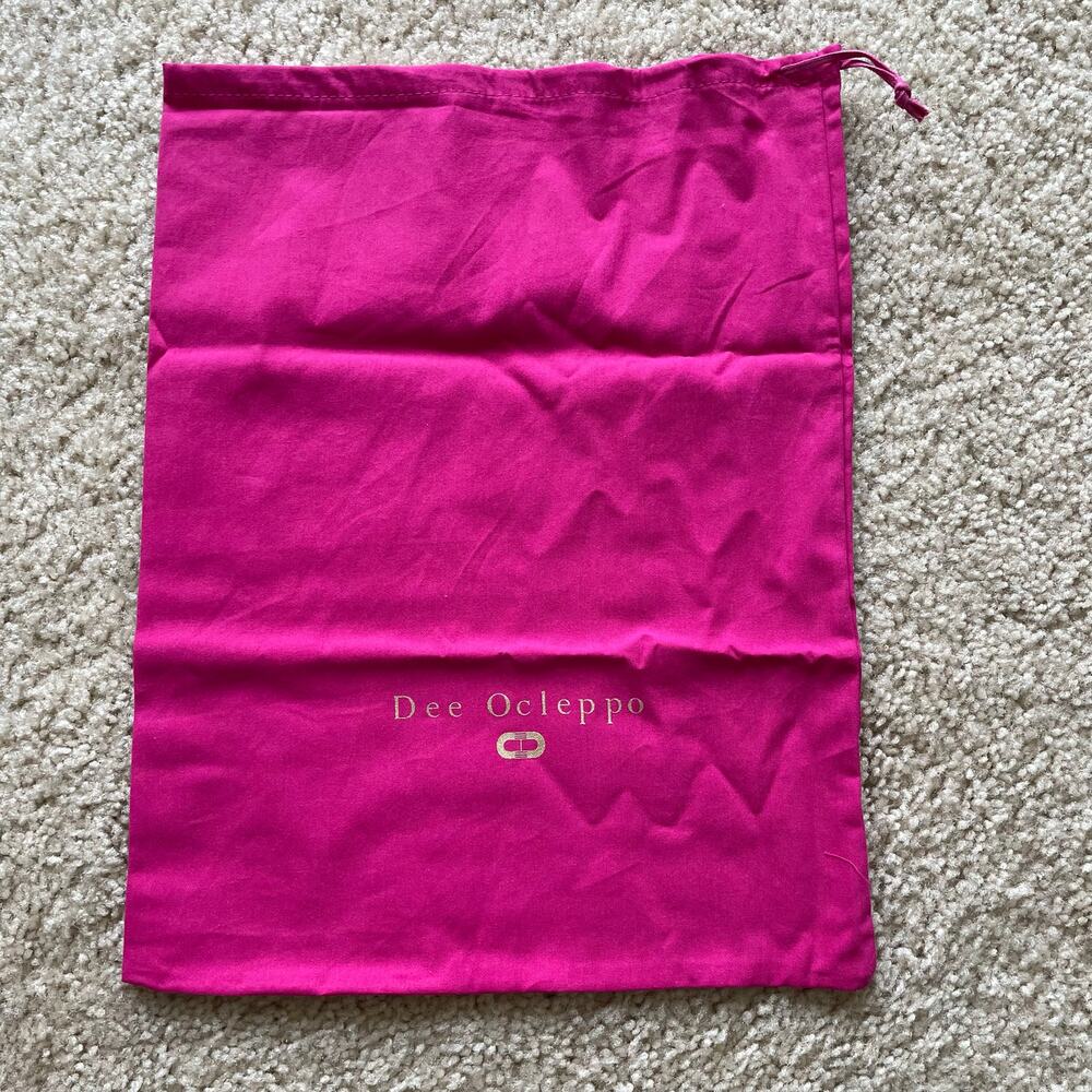 Dee Ocleppo Pink Dust Bag